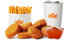 Crispy nuggets-meny