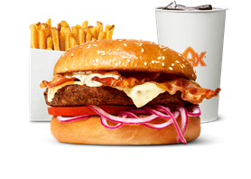 GDL Umami Bacon Burger-meny