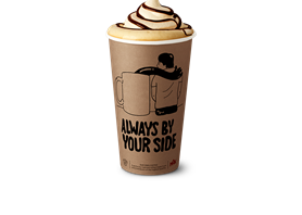 Iced cream mocha latte