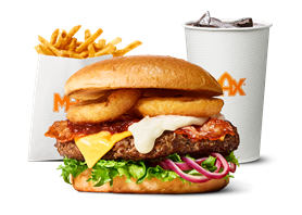 GDL Smokey Chipotle Bacon Burger-meny