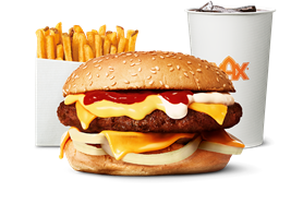 GDL DeliVery Cheezy Plant Beef-meny