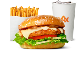Grilled Chicken Burger-meny