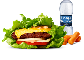 Salad Wrap Plant Beef-meny
