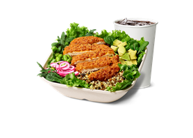 Crispy Chicken Salad Bowl-meny