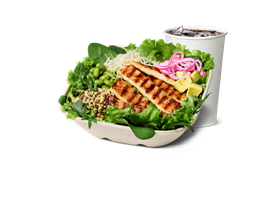 Grilled Chicken Salad Bowl-meny